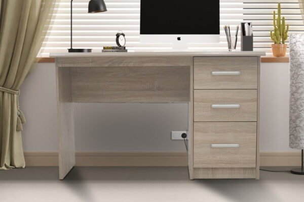 Bureau 'Mateo' 3 tiroirs Sonoma