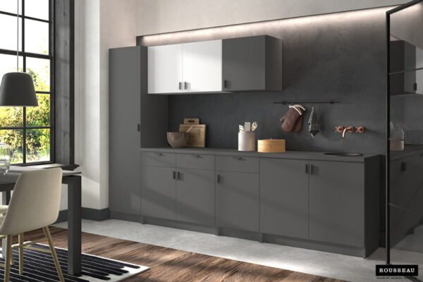 Armoire murale 'Paris' 2 portes Blanc