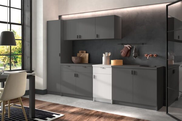 Armoire basse 'Paris' 1 tiroir Blanc