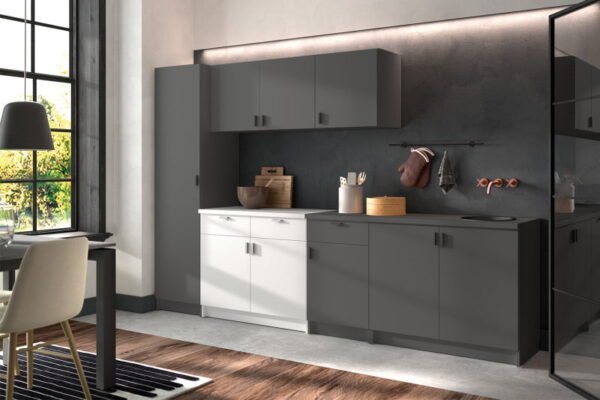 Armoire basse 'Paris' 2 tiroirs Blanc