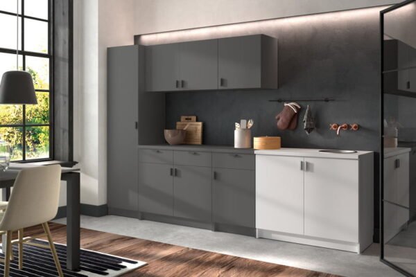 Armoire basse 'Paris' pour évier Blanc